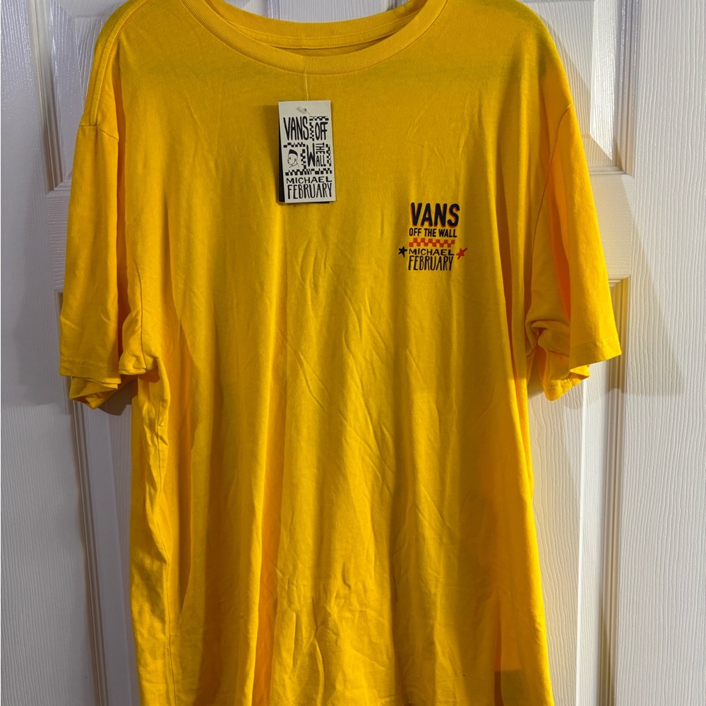 Vans Yellow Men's Shirt